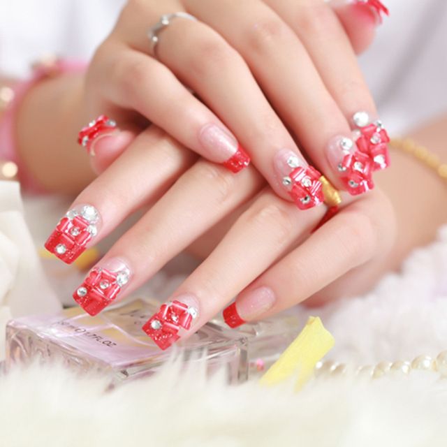 Inspired nails for engagement nail art design❣️💅😍 Wa for booking  085878233160 . . #nailswag #salonlife #kecantikan #kecantikan... | Instagram